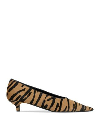 Women's Calf Hair Kitten Heel Pumps | Bloomingdale's (US)