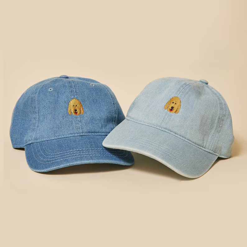 Dog Embroidered Hat | 20 Dog Designs Available - Gift for Dog Lovers, Dog Owner Hats, Gift for Do... | Etsy (US)