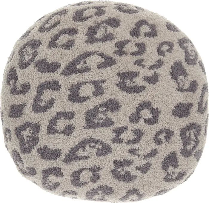 In the Wild Round Leopard Print Pillow | Nordstrom