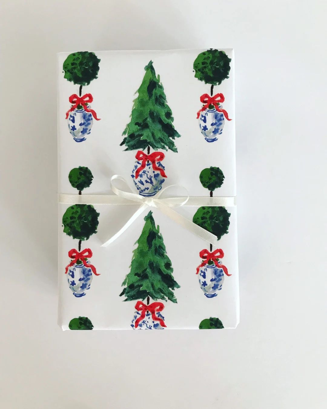 Wrapping Paper: Christmas Ginger Jars {Gift Wrap, Birthday, Holiday, Christmas} | Etsy (CAD)