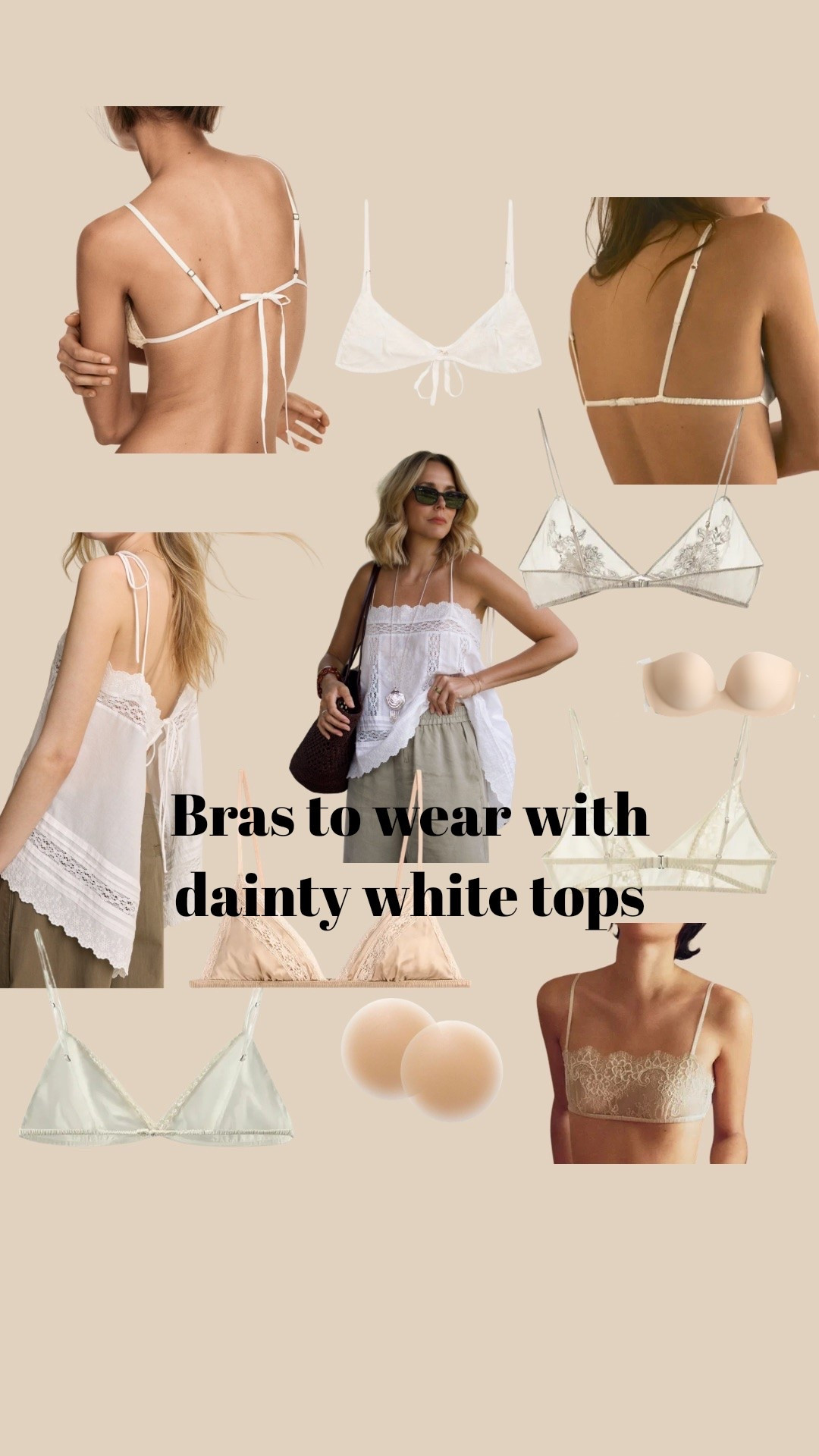 Pretty bras to wear with dainty white tops

#LTKuk #LTKsummer #LTKeurope