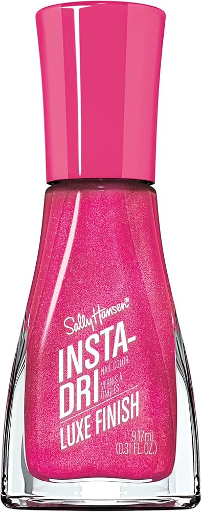 Sally Hansen Insta-Dri Nail Polish, Luxe Finish Collection, Sleek-a-boo, 0.31 fl oz | Amazon (US)
