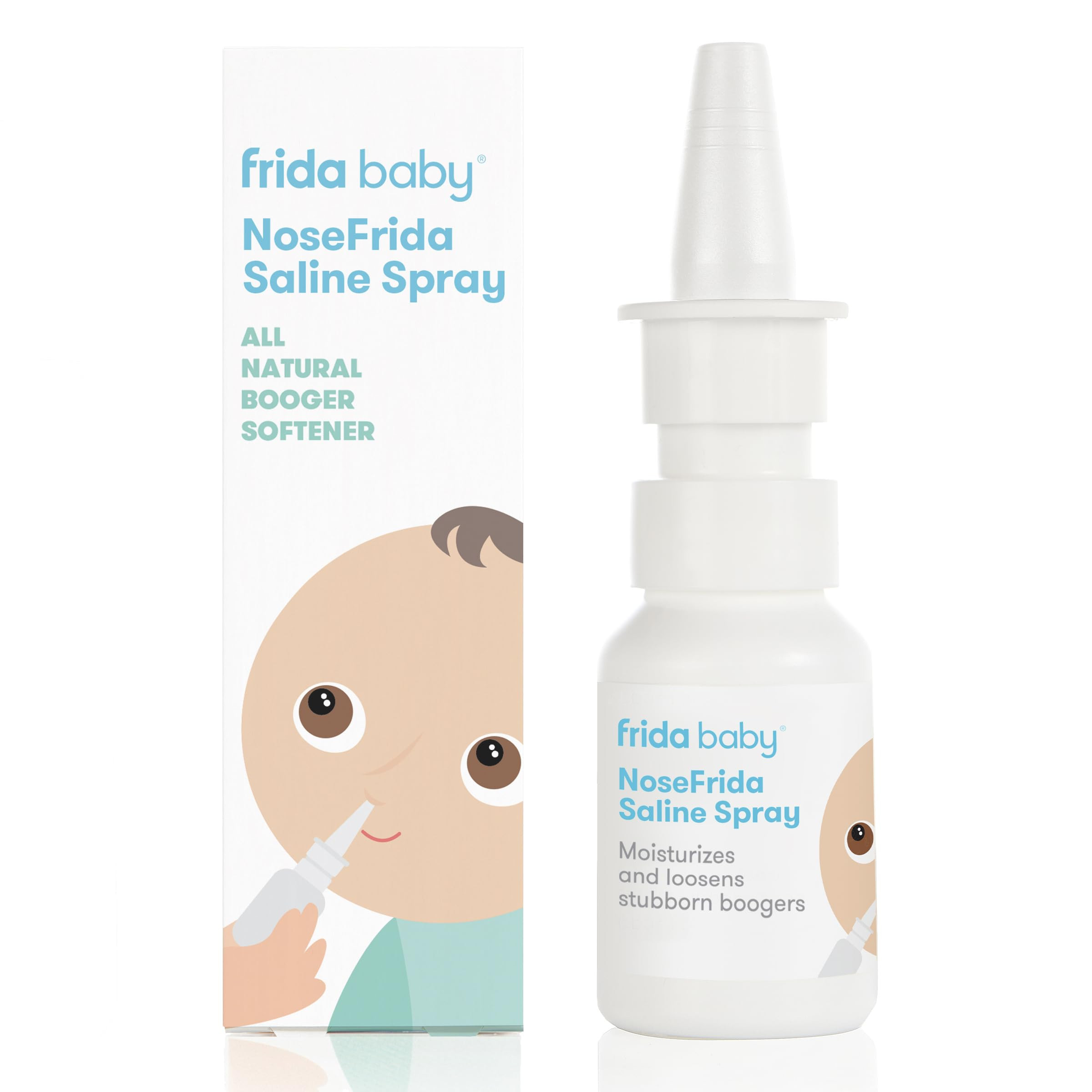 Frida Baby NoseFrida Saline Mist Spray, Baby Saline Nasal Spray, Nasal Spray Decongestant to Soft... | Amazon (US)