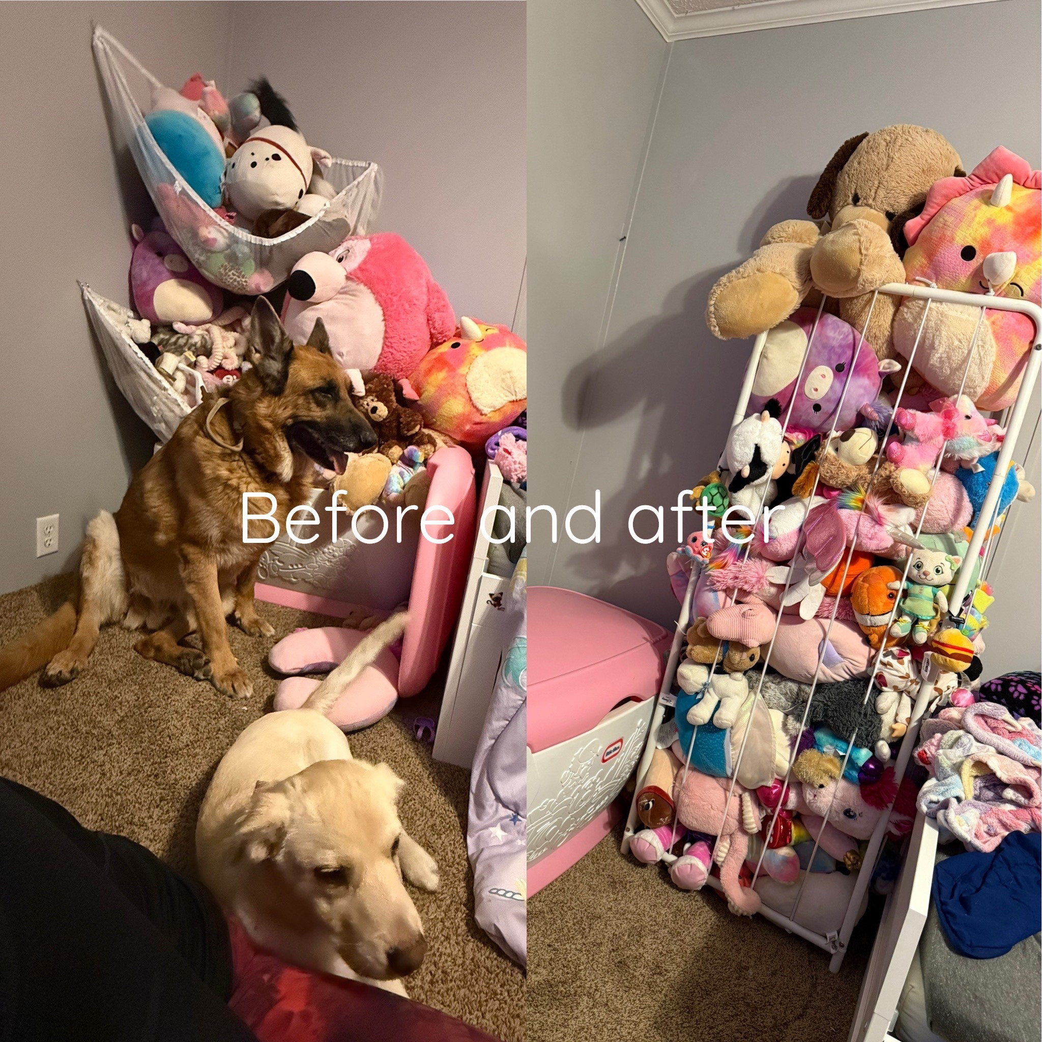 Stuffed animal hack! 

#LTKHome #LTKFamily #LTKKids