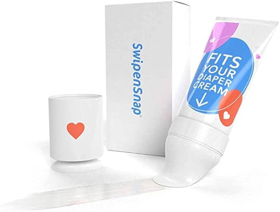 SwipenSnap "As Seen On Shark Tank" US Patented One Hand Diaper Cream Applicator [Fits Most Diaper... | Amazon (US)