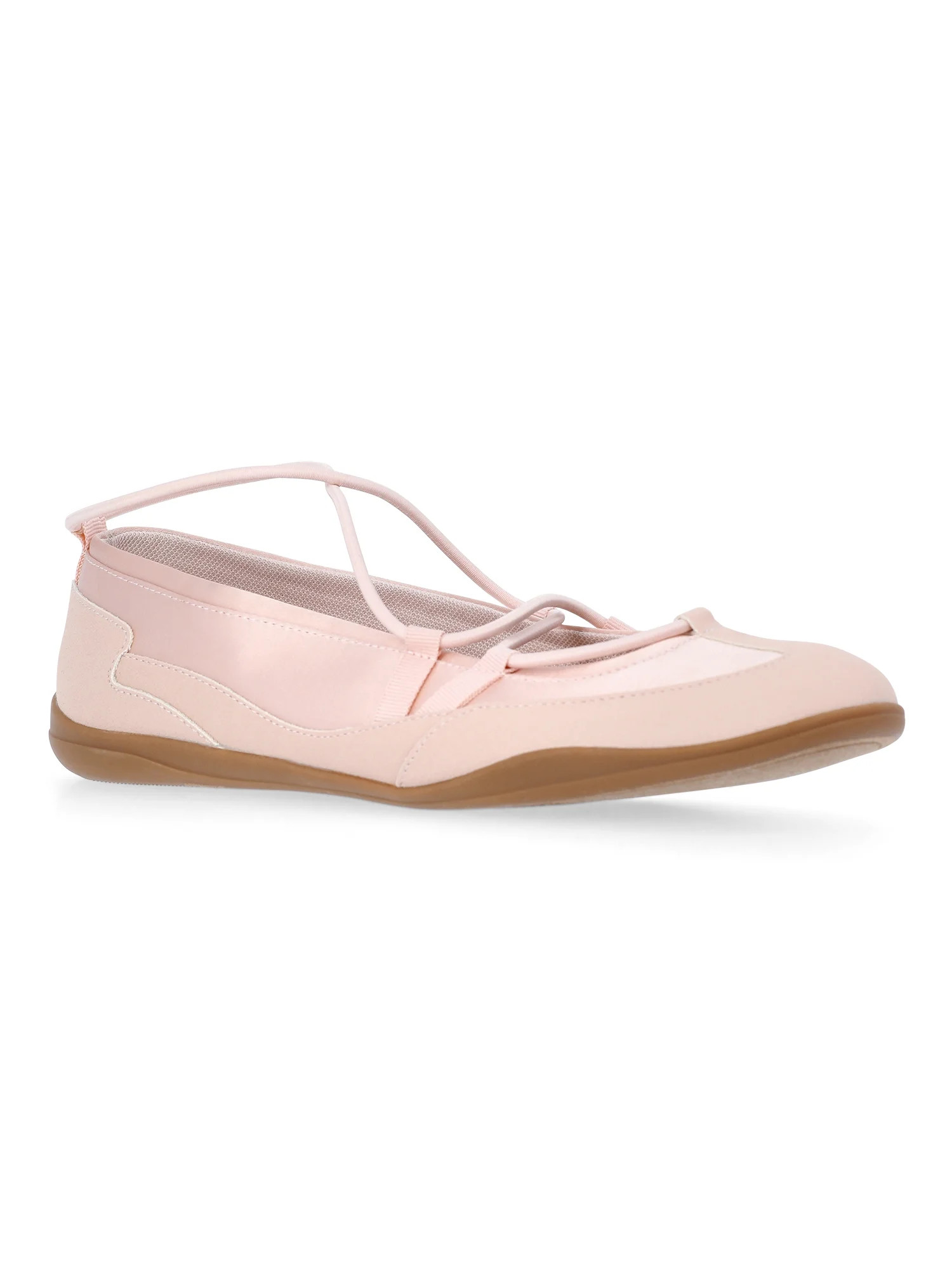 No Boundaries Ballet Flat Sneakers, Women's | Walmart (US)