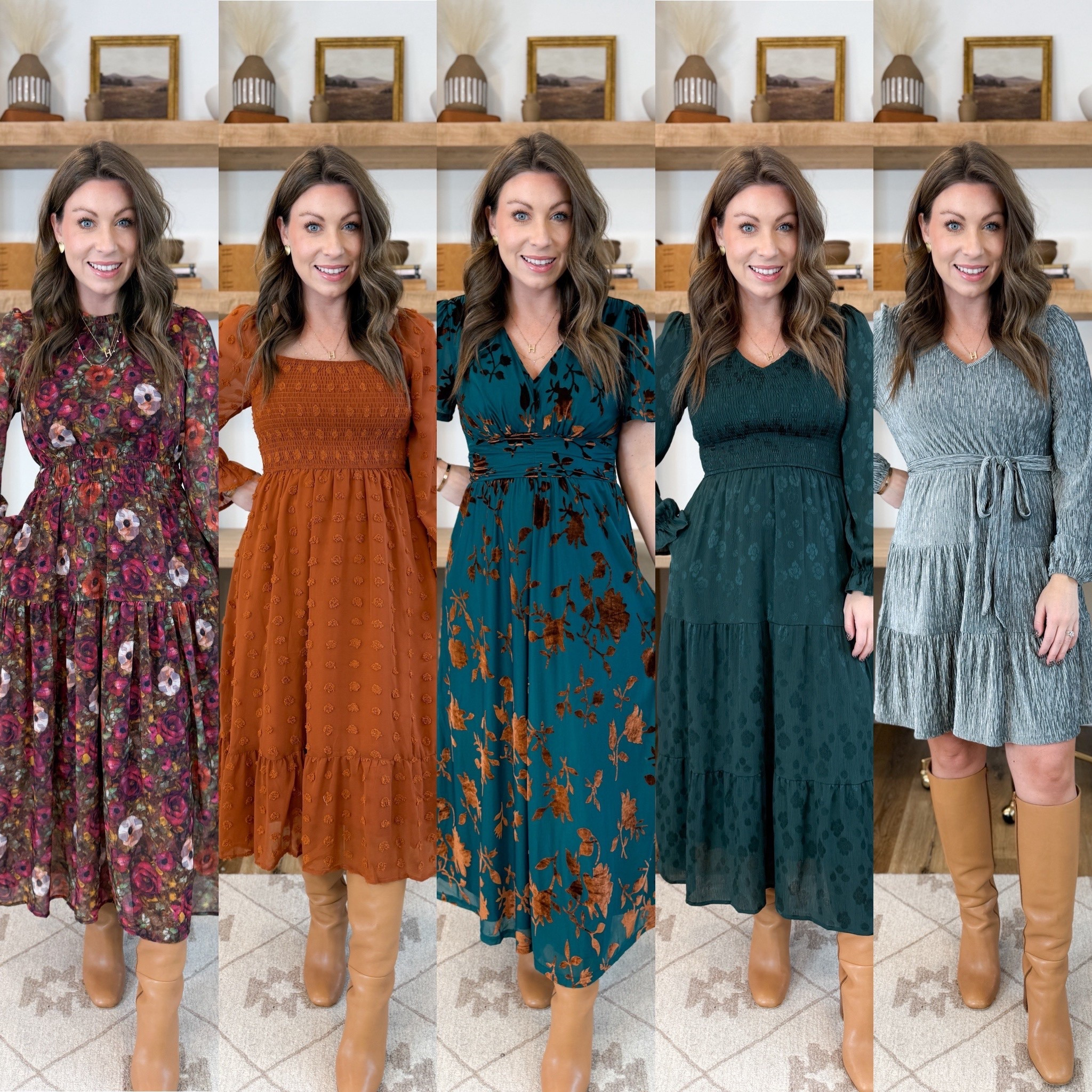 Amazon holiday dress options! Wearing a small in each 

#LTKHoliday #LTKSeasonal #LTKStyleTip