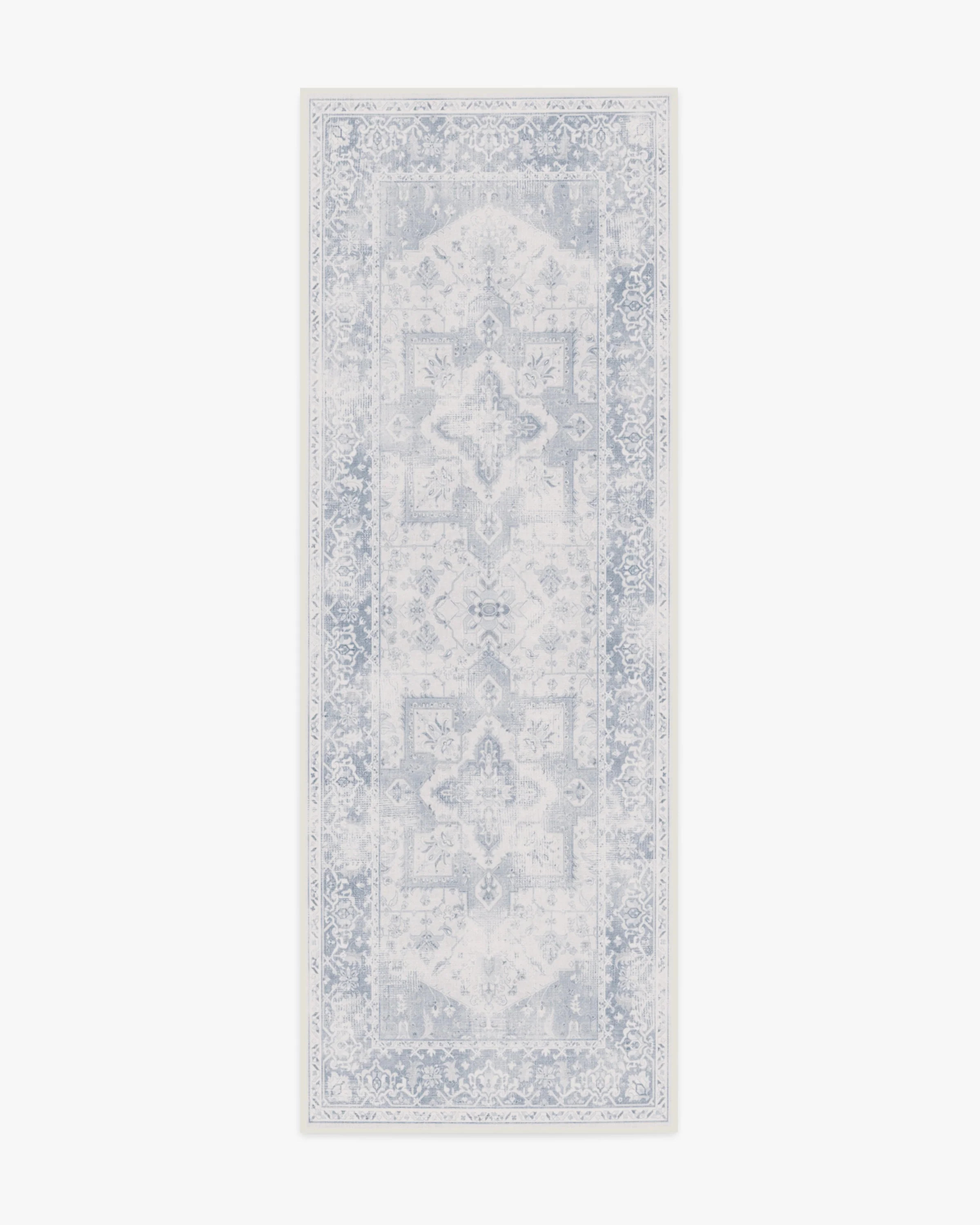 Kira Soft Blue Rug | Ruggable US | Ruggable
