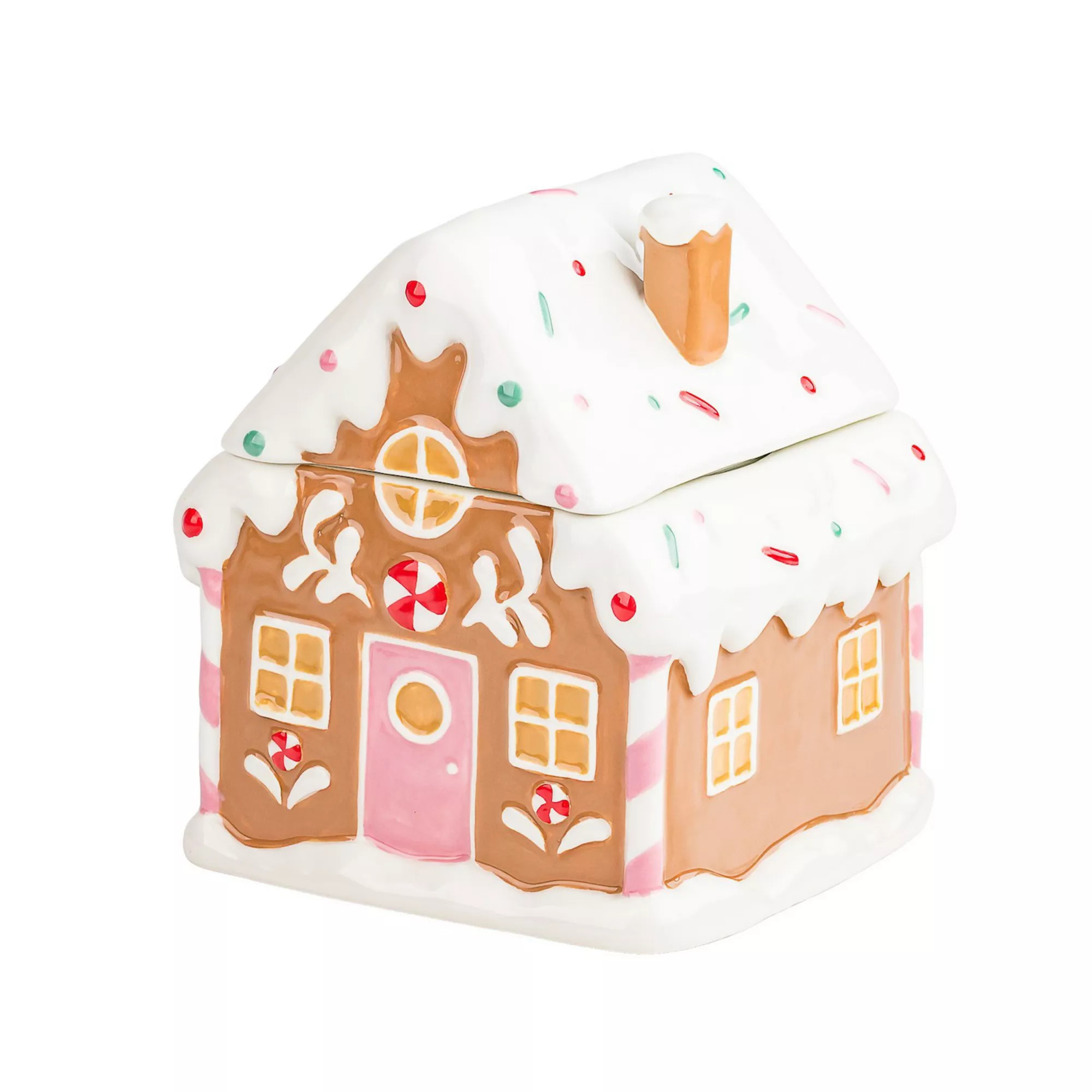 10 Strawberry Street Gingerbread Chalet Canister | Kohl's