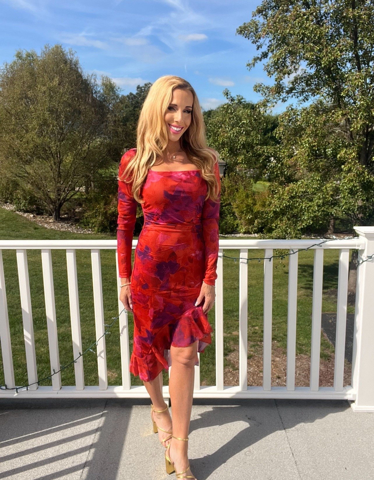 Gorgeous fall wedding guest dress ❤️❤️

#LTKWedding #LTKFindsUnder100 #LTKStyleTip
