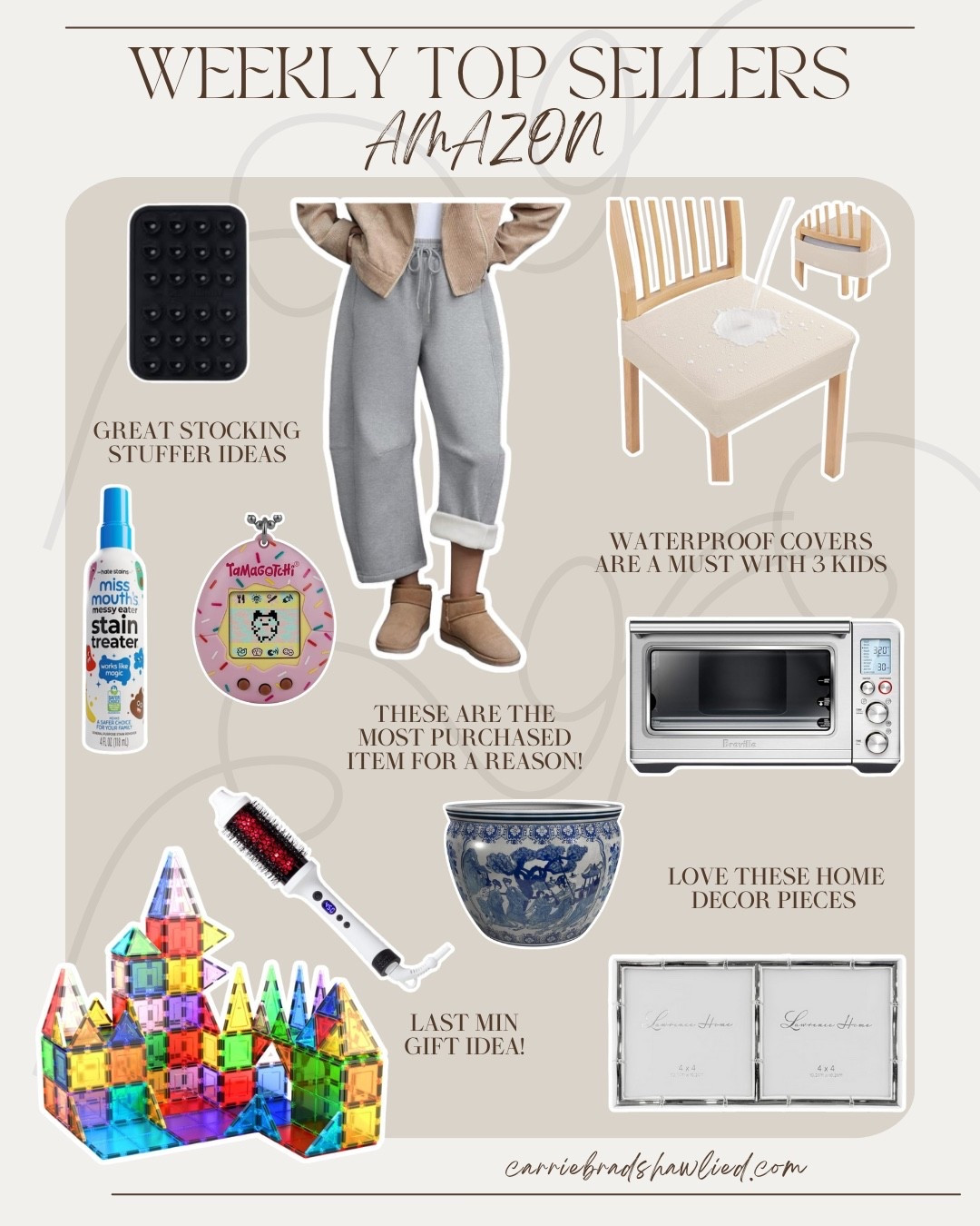 CBL gals most loved Amazon finds last week — stocking stuffers, gift ideas, home decor, chic sweatpants + more 

#LTKGiftGuide