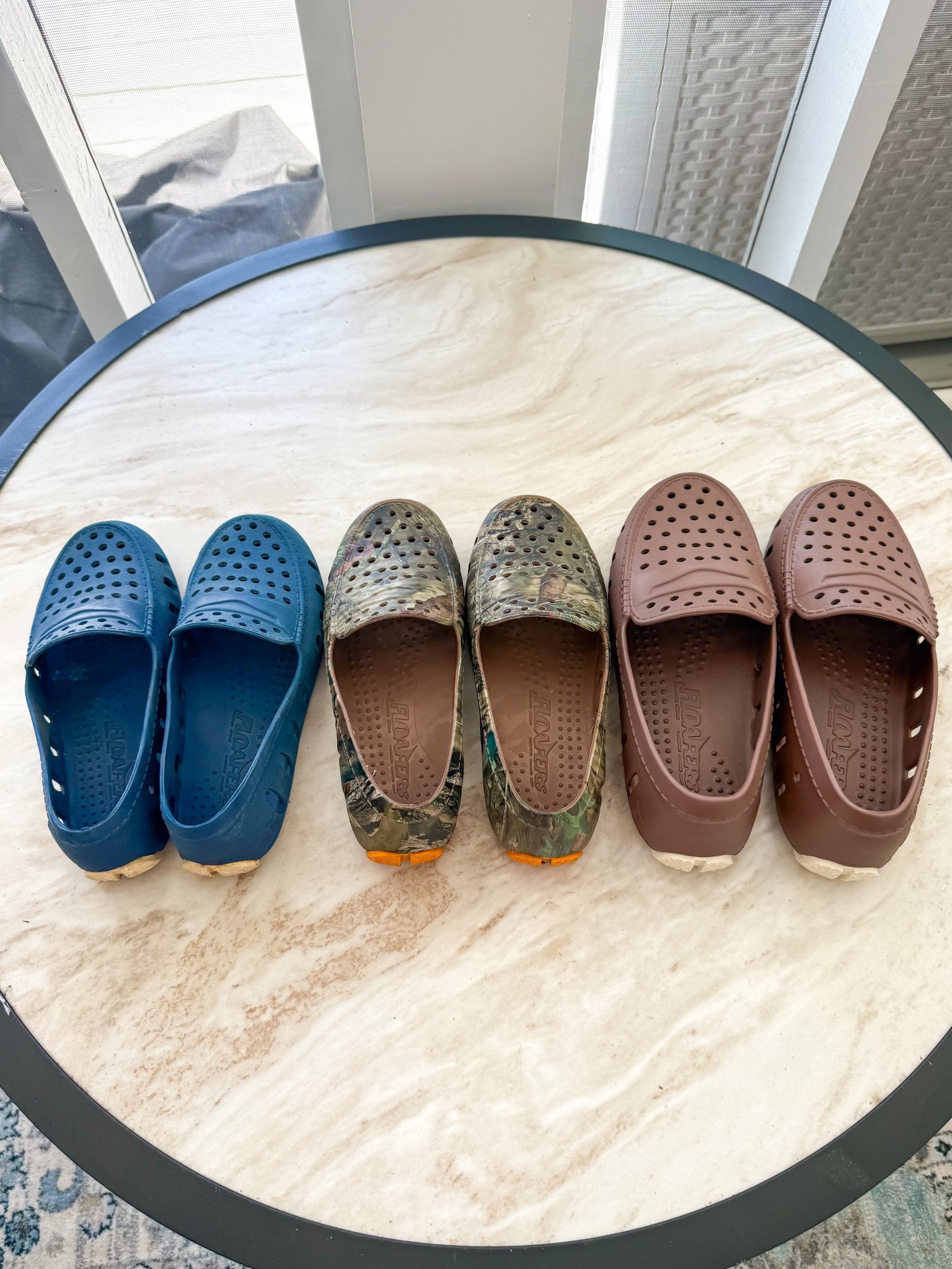 Obsessed with our Floafers! 





We have been buying these for the boys since our oldest was 3 (he’s about to turn 10). Literally every time we are at the beach, pool, etc, im these shoes we get compliments and questions about where they are from. They last for years too! Our youngest often gets the hand me downs but you wouldn’t know that because they still look brand new! 







Kids shoes 
Boys shoes 
Boat shoes 
Beach shoes 
Pool shoes 
Boys loafers 
Summer shoes 
Vacation outfit 
Resort wear 

#LTKSwim #LTKShoeCrush #LTKKids