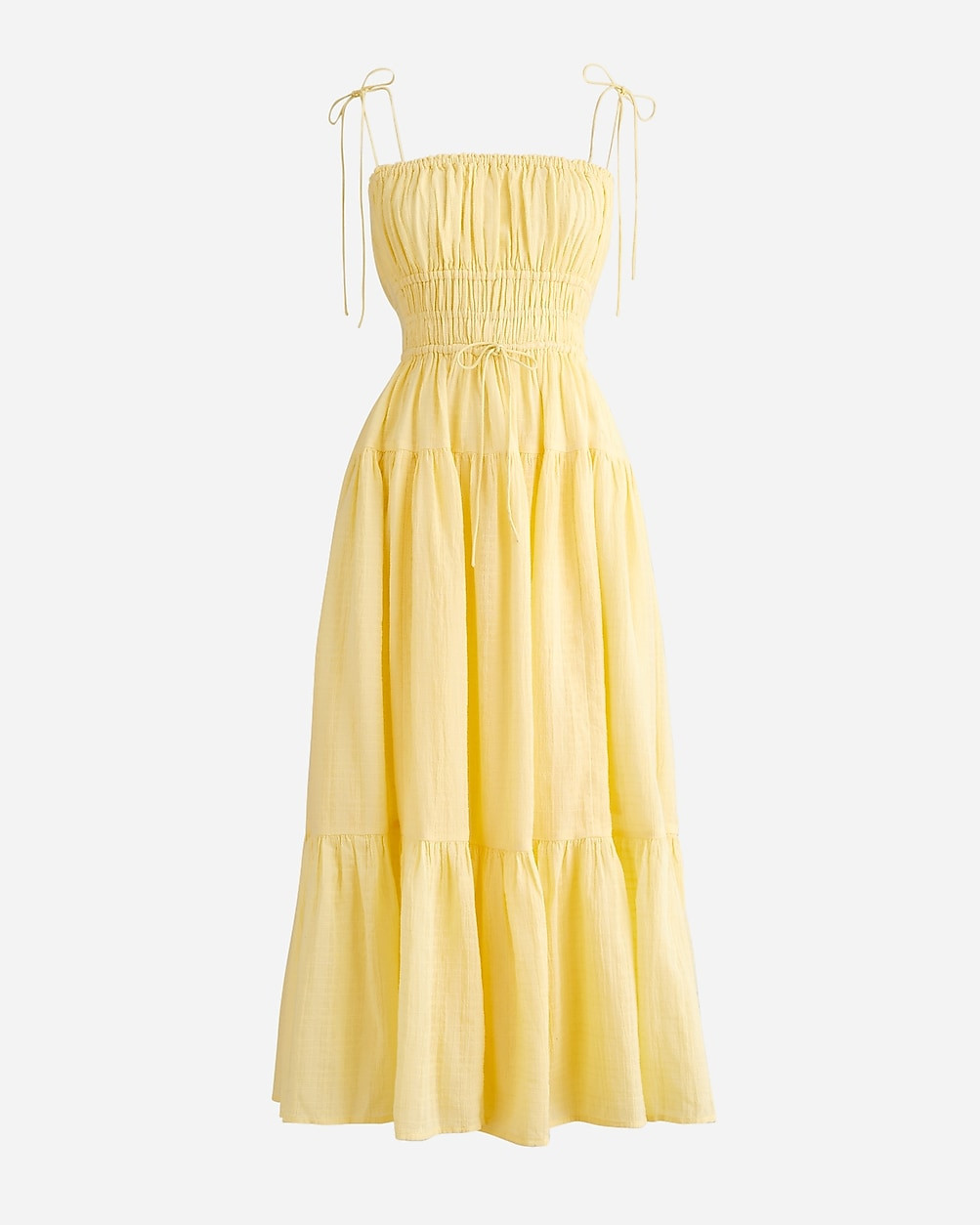 Clio dress in textured gauze | J. Crew US