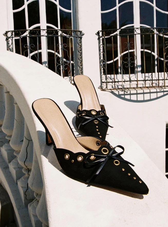 Charisma Pointed Toe Heels Black | Princess Polly US