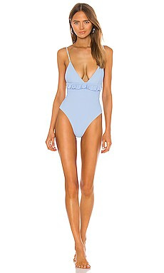 Tularosa Hazel One Piece in Sky Blue from Revolve.com | Revolve Clothing (Global)