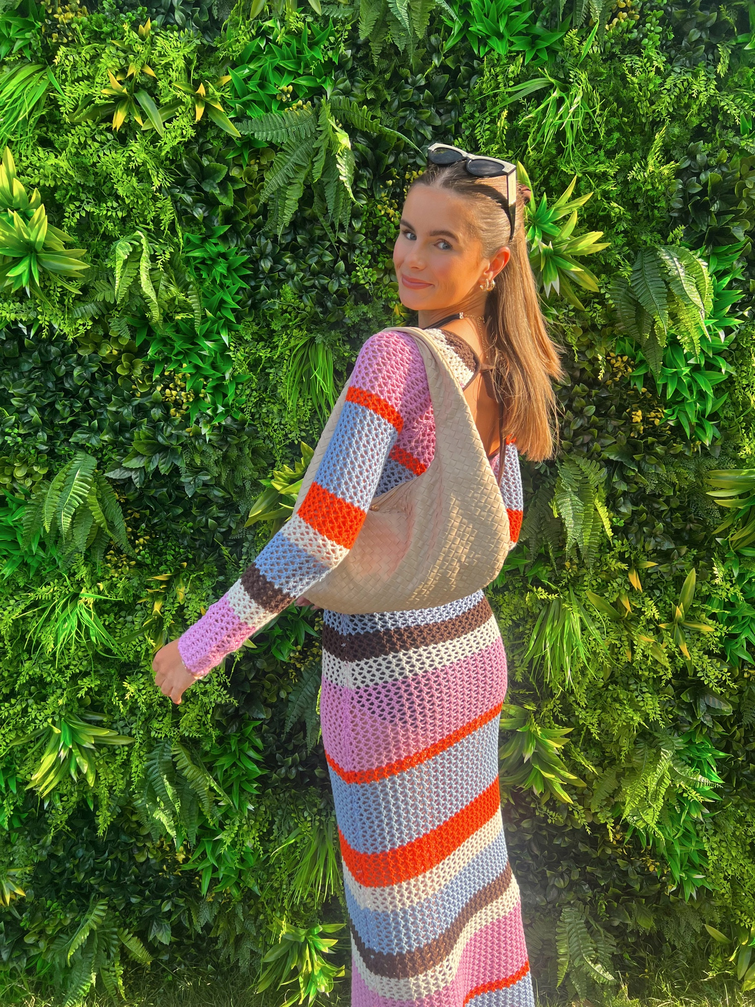 Festival ready 
Knit dress 
Crotchet dress
Stripe dress 
Holiday outfit 
Festival outfit 
Concert outfit 

#LTKstyletip #LTKtravel #LTKFind