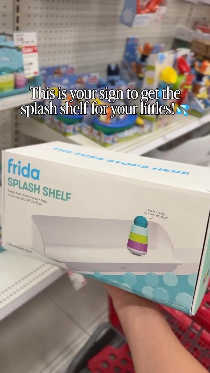 splash shelf for the tub! Fits any size tub, creates more space for play, &&& limits the mess! 👏🏼 #targetfinds #screenfreeplay

#LTKmomlife #LTKKids #LTKHome