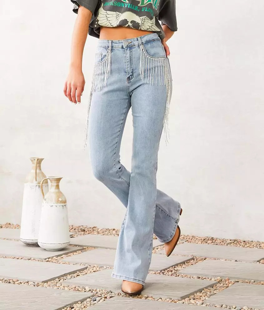 Blue B Ultra High Rise Flare Jean | Buckle