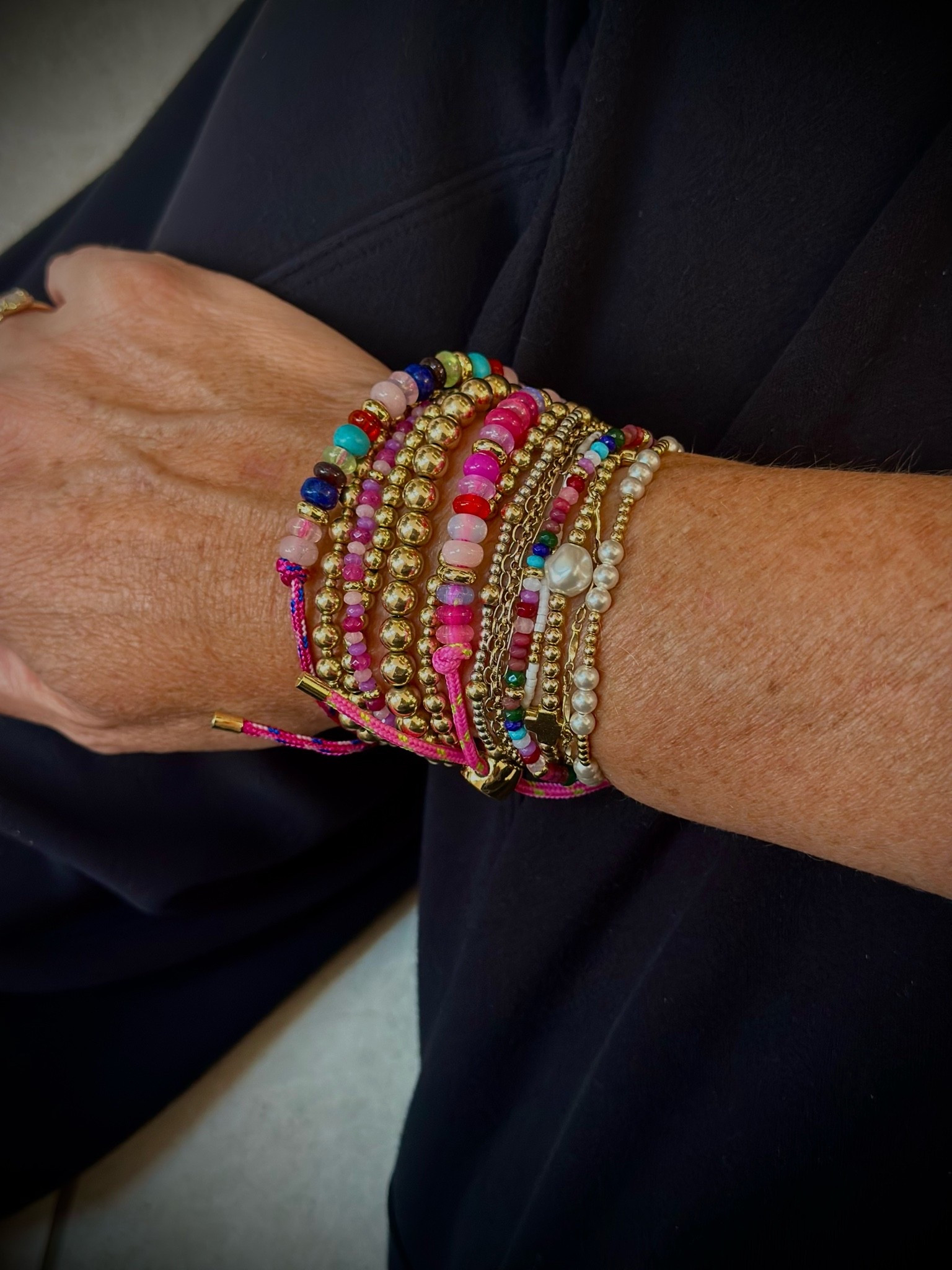 Added some colorful $10 bracelets to my stack and love it for spring and summer.

#LTKMothersDay #LTKootd #LTKSaleAlert