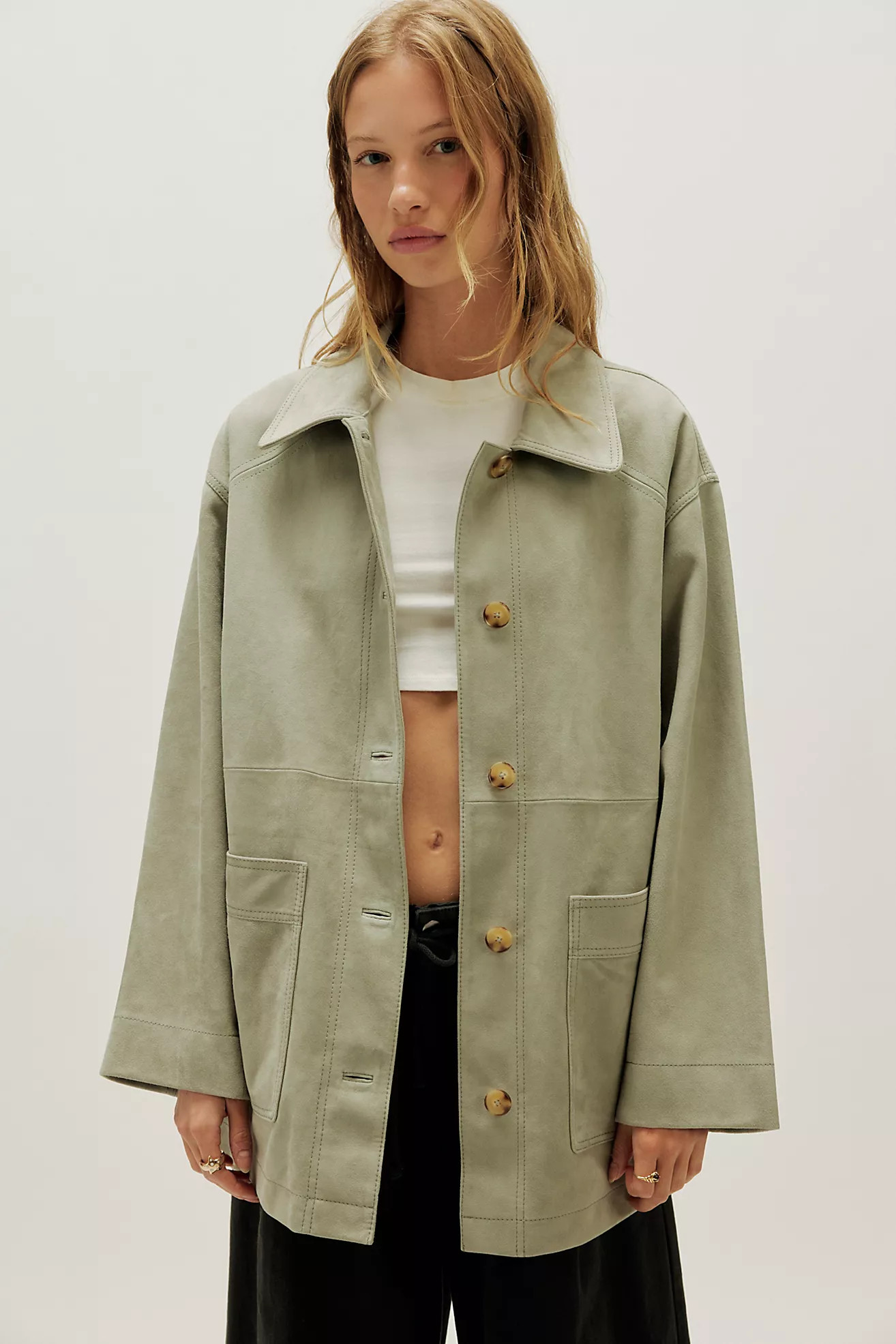 Annalise Suede Jacket | Free People (Global - UK&FR Excluded)