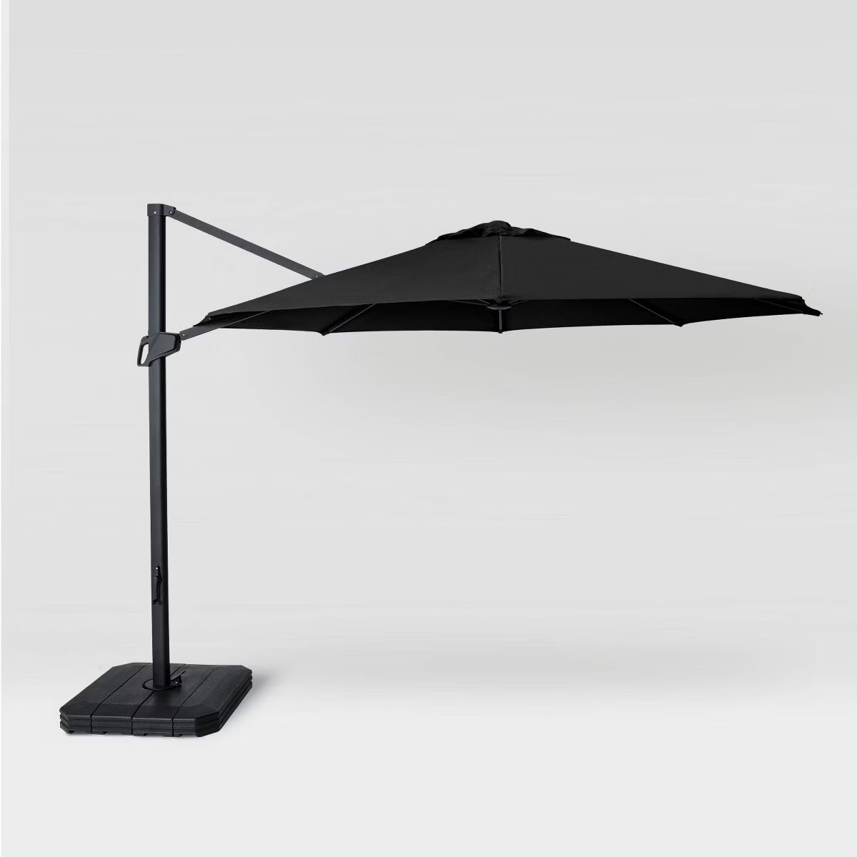 11' Round Offset Outdoor Patio Cantilever Umbrella with Black Pole - Threshold™ | Target