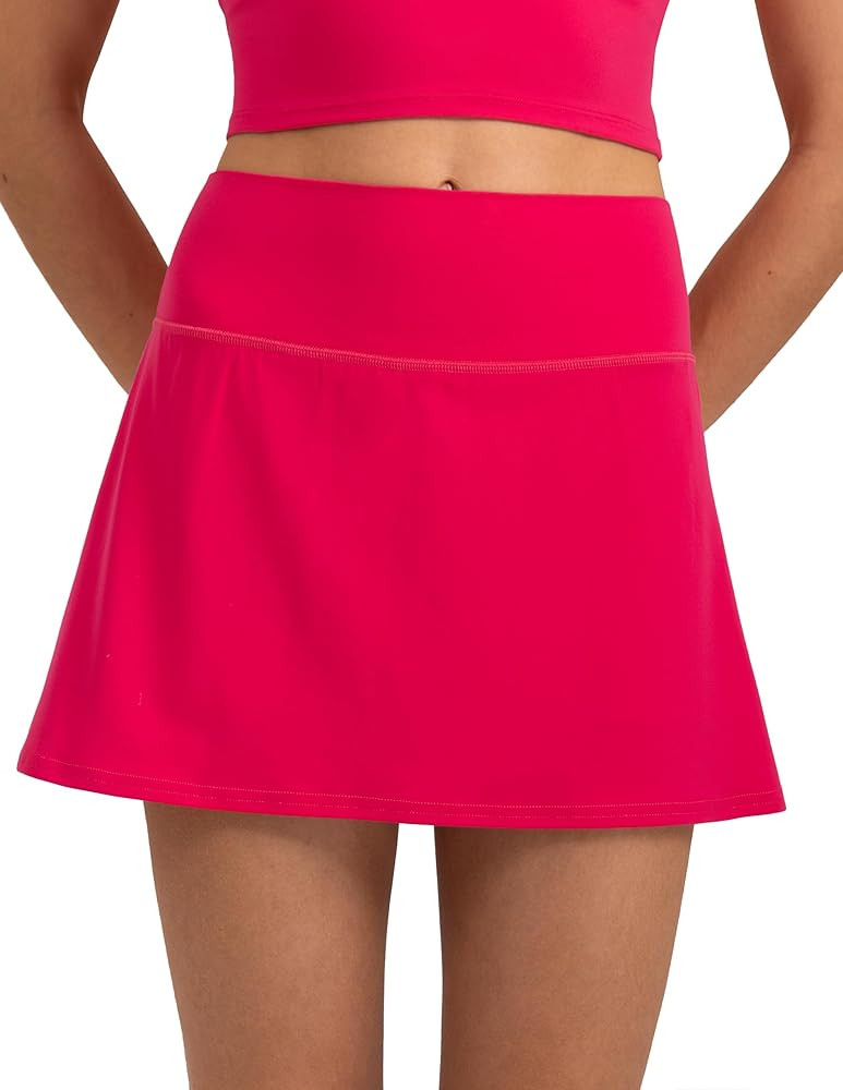 Colorfulkoala Dreamlux Skirts for Women High Rise Athletic Golf Tennis Skorts Built-in Shorts wit... | Amazon (US)