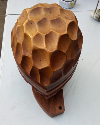 Hand Carved Nut Cracking Bowl | eBay US