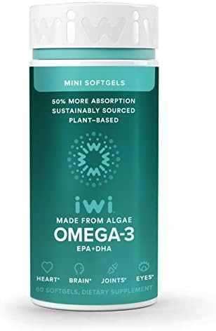 Iwi Omega 3 Mini Supports a Healthy Heart, Brain Development, Strong Bones & Joints and Eye Healt... | Amazon (US)