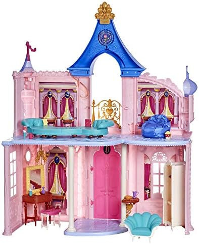 Disney Princess Fashion Doll Castle, Dollhouse 3.5 feet Tall with 16 Accessories and 6 Pieces of ... | Amazon (US)