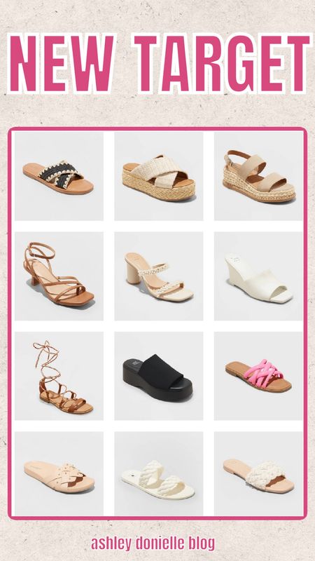 New Target sandals that launched today!

#LTKunder50 #LTKFind #LTKSeasonal