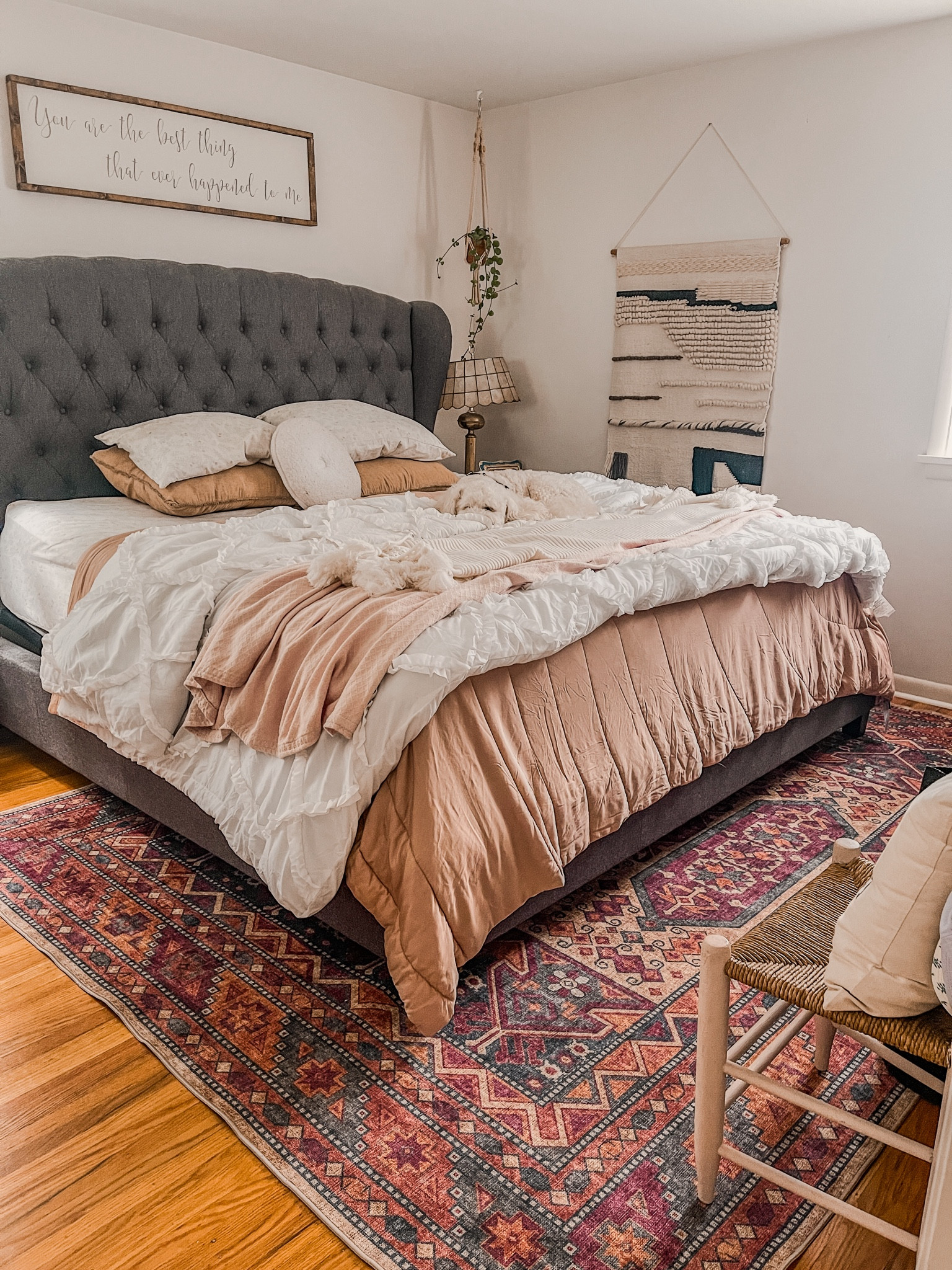 Our bedroom got a new rug & it’s the start to our little makeover in here. Love the colors!



#LTKStyleTip #LTKFindsUnder100 #LTKHome