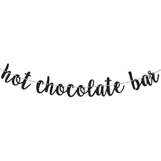 Hot Cocoa Bar Banner, Hot Cocoa Bar Decorations, It’s Cold Outside Bar Sign, Wintertime Holiday... | Amazon (US)