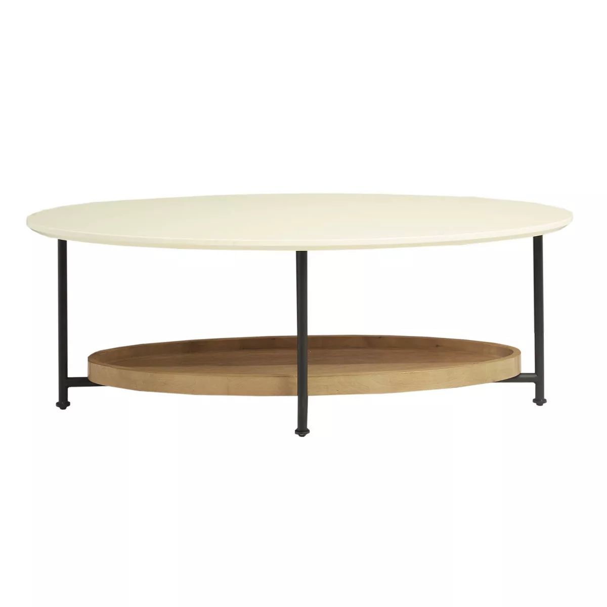 Blandford Coffee Table White/Natural - Madison Park | Target