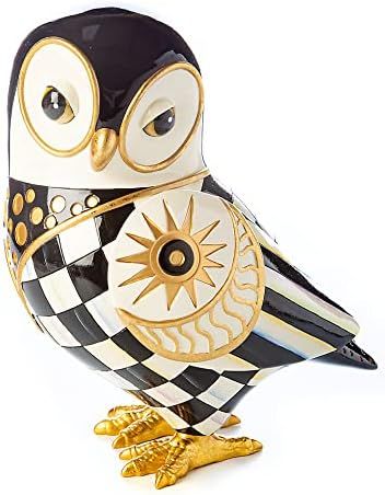 MacKenzie-Childs Cosmique Owl Statue, Unique Home Decor, Star | Amazon (US)