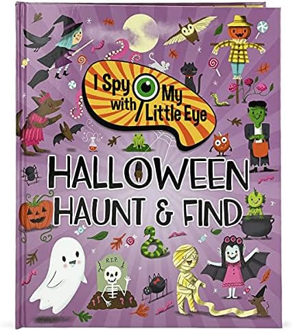 Halloween Haunt & Find - I Spy With My Little Eye Kids Search, Find, and Seek Activity Book | Amazon (US)