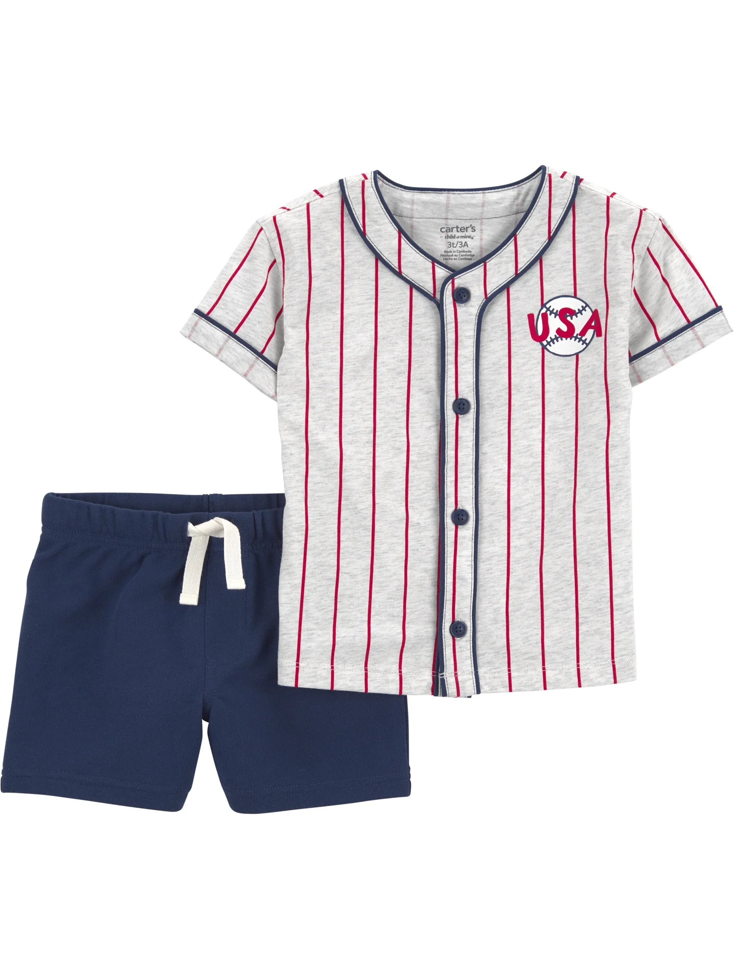 Carter's Child of Mine Toddler Boy Outfit Set, Sizes 12M-5T | Walmart (US)