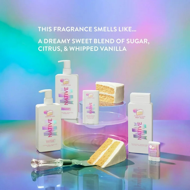 Native Limited Edition Piece of Cake Deodorant 2.65 oz - Walmart.com | Walmart (US)