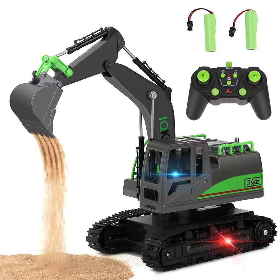 Remote Control Excavator Toys for Boys 4-7 Yrs Old - Best Birthday for Kids 3 5 8 9 10+, Metal Sh... | Amazon (US)