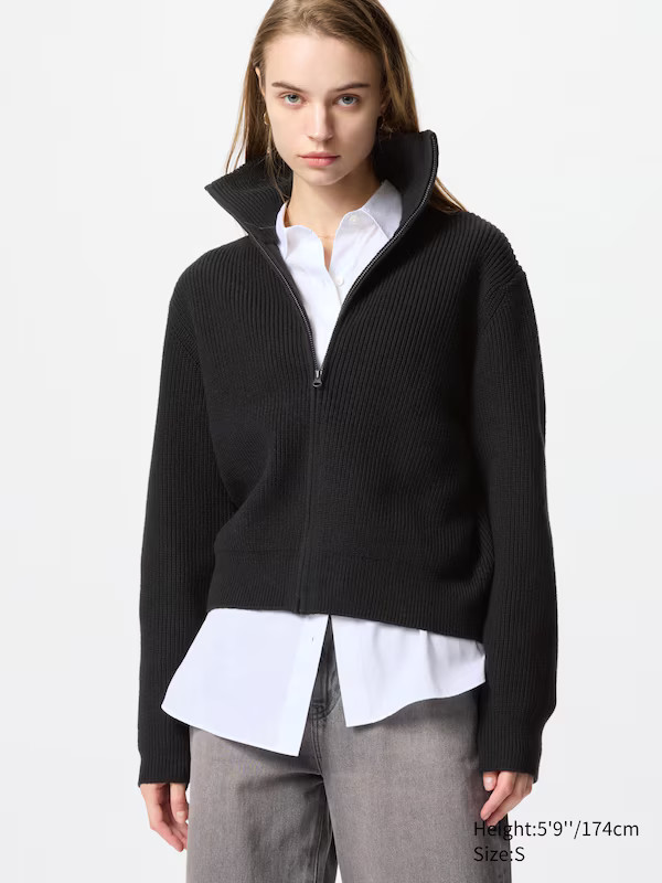 Full-Zip Cardigan | UNIQLO (US)