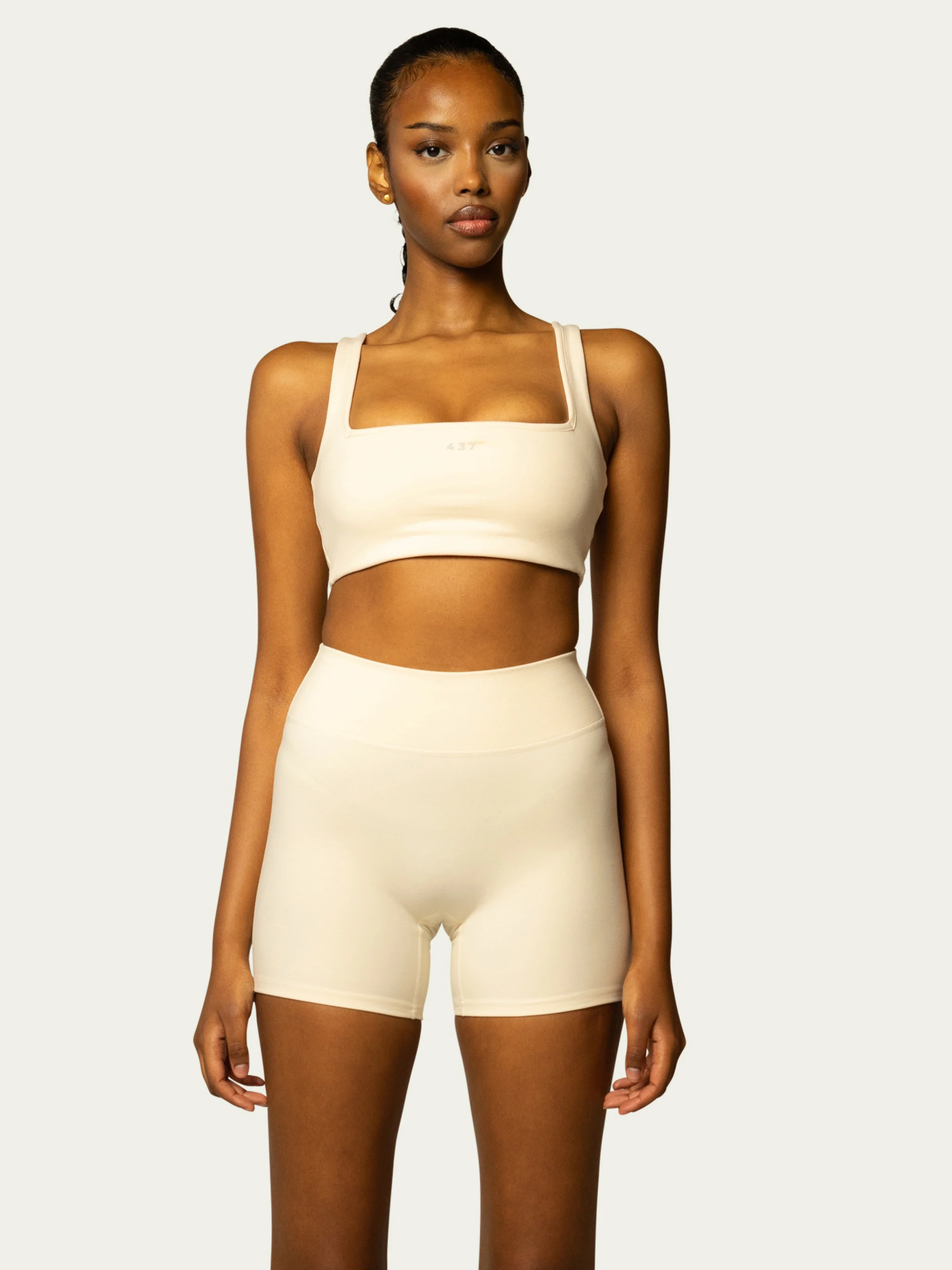 The Square Bra / Cream | 437