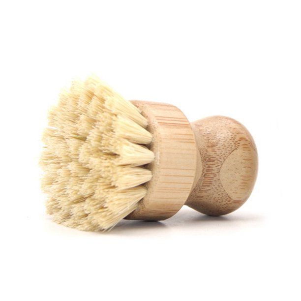 Wooden Handle Cleaning Brush Pot Dish Brush Kitchen Washing Brush Multifunction Scrub Brush | Walmart (US)