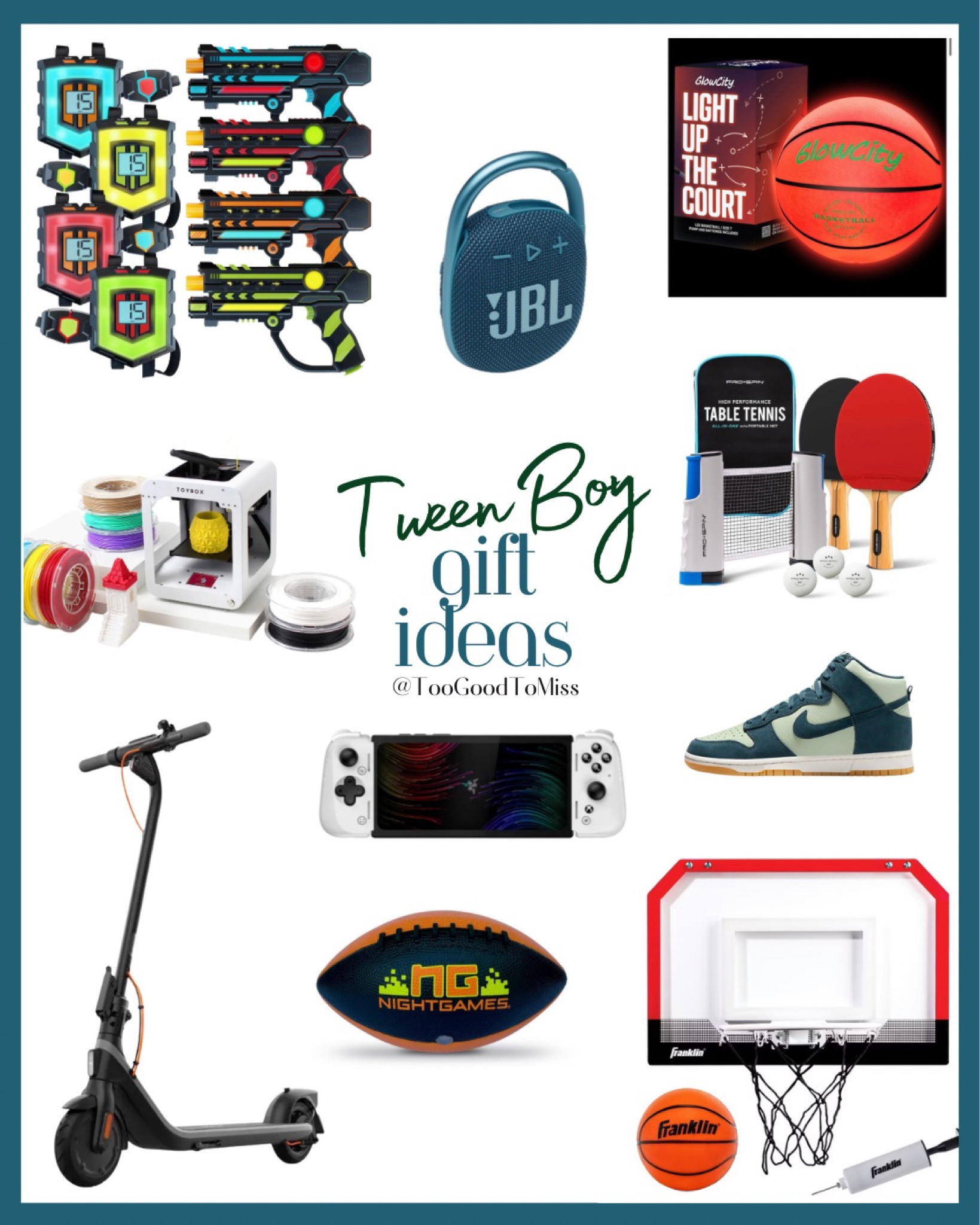 Teen Boy Gift Guide / Tween Boy Gift Guide / Teen Boy Christmas Present Ideas. 

For Nike Retro High Tops & Air Jordans use code ACCESS for 25% off.

#LTKGiftGuide #LTKKids #LTKHoliday