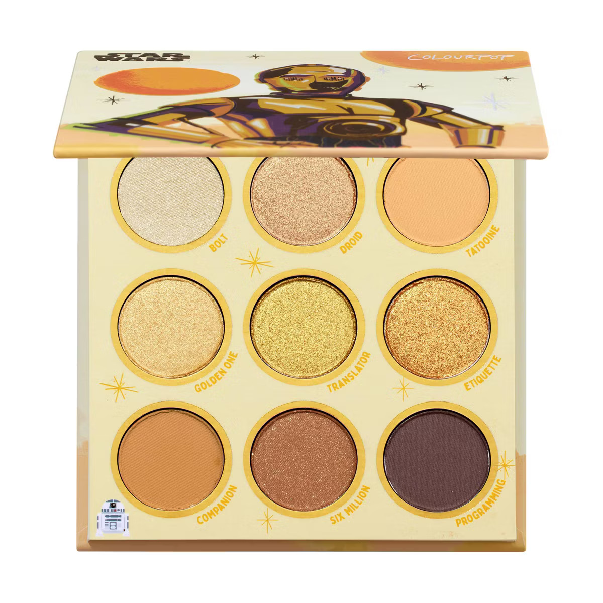 ColourPop Star Wars Eyeshadow Palette - c-3po - 0.3oz | Target