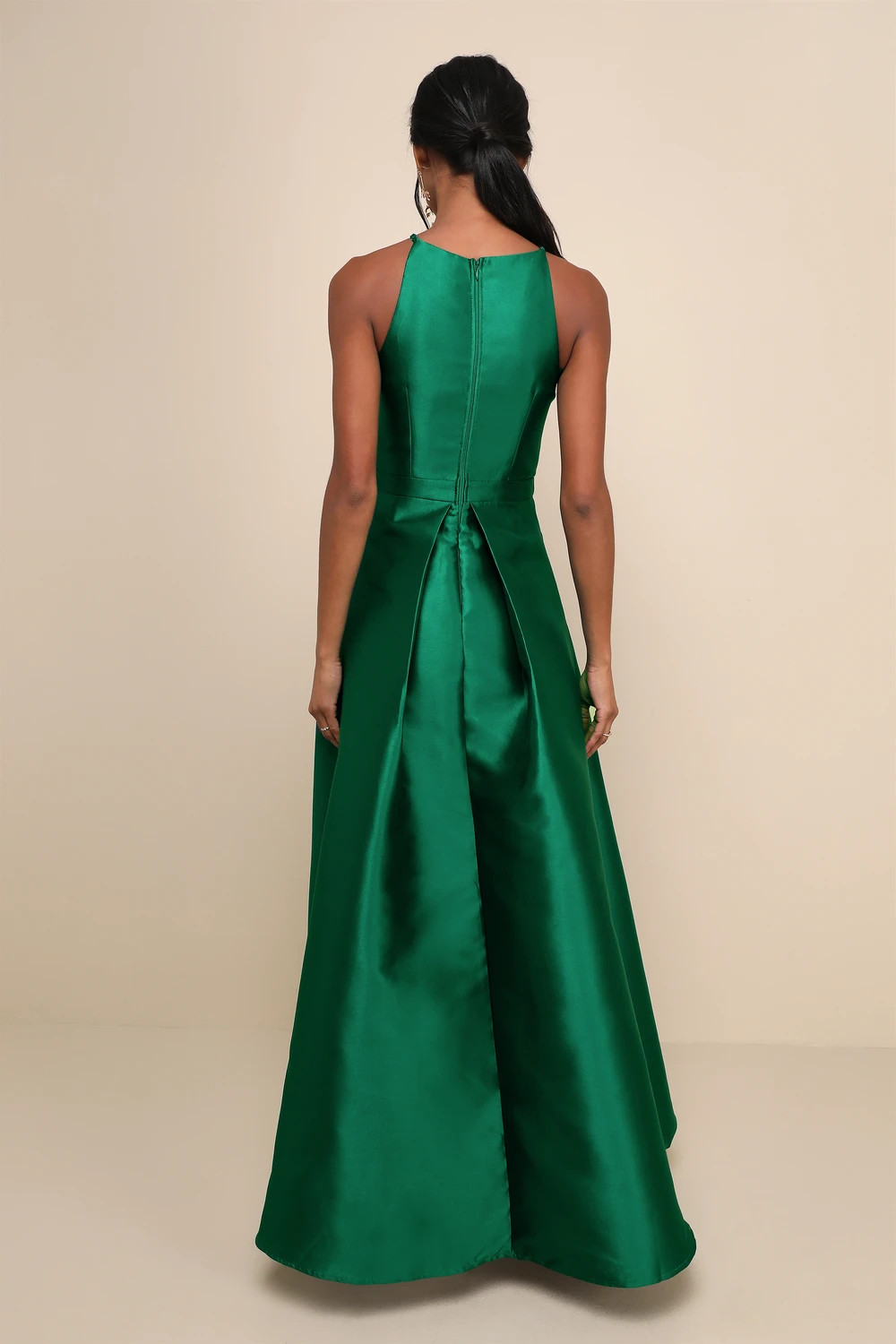 Broadway Show Emerald Green High-Low Gown | Lulus