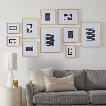 The Eclectic Gallery Frames Sets (Set of 10) | West Elm (US)