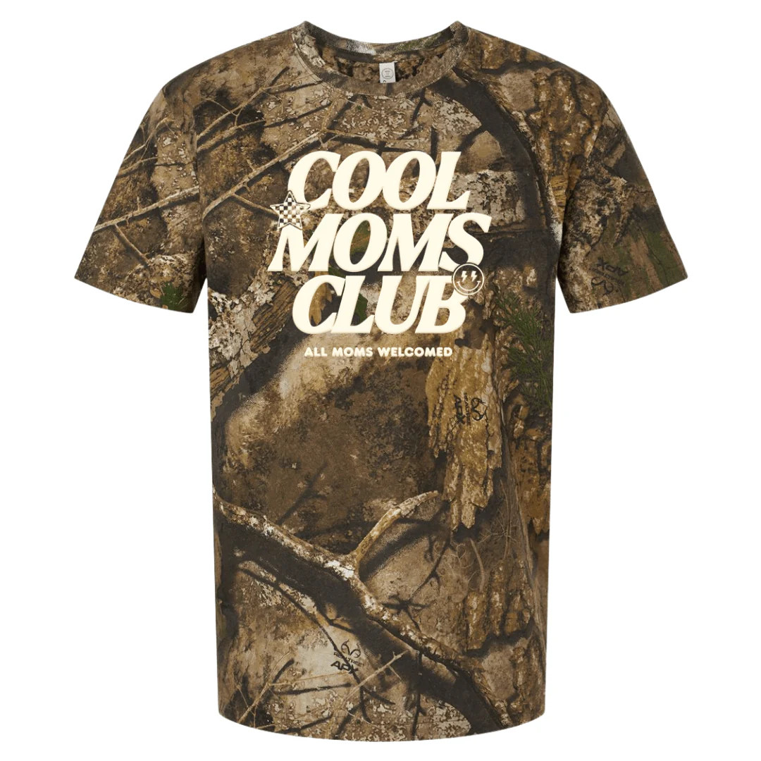 PUFF 'All Mom's Welcome' Realtree Camo/Leopard T-Shirt | United Monograms