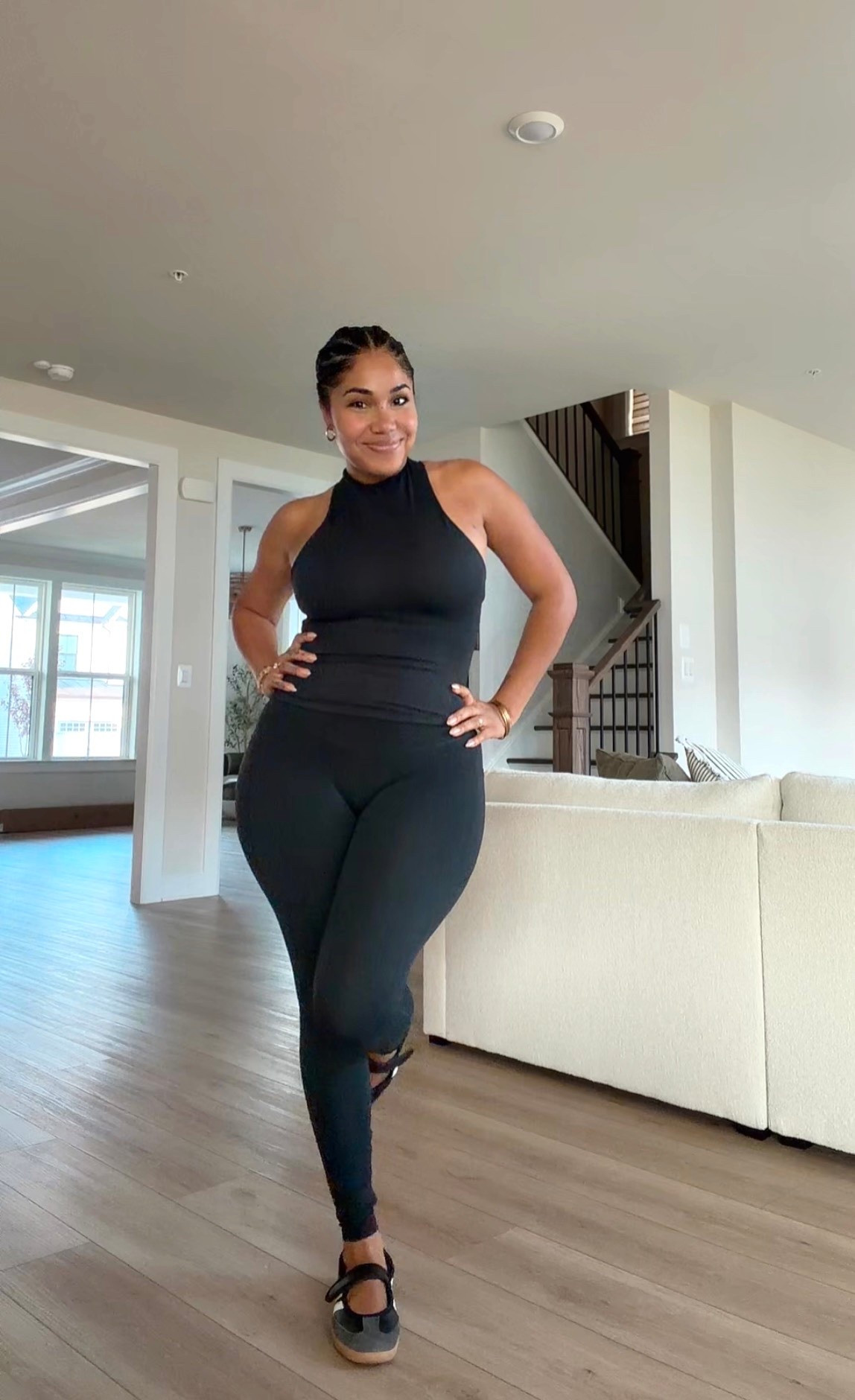This has quickly become one of my favorite everyday athleisure outfits. The Skims compression top is so flattering, and paired with my favorite Halara leggings and black Adidas Sambas, it’s the perfect casual look that still feels put together.

Linking everything I can, plus similar options, on my LTK.

Skims outfit, compression top, Halara leggings, Adidas Sambas, athleisure outfit, casual everyday outfit, monochrome outfit, elevated basics, comfy chic, mom style, everyday fashion.

#LTKootd #LTKgrwm

#LTKgrwm #LTKootd #LTKdayinmylife