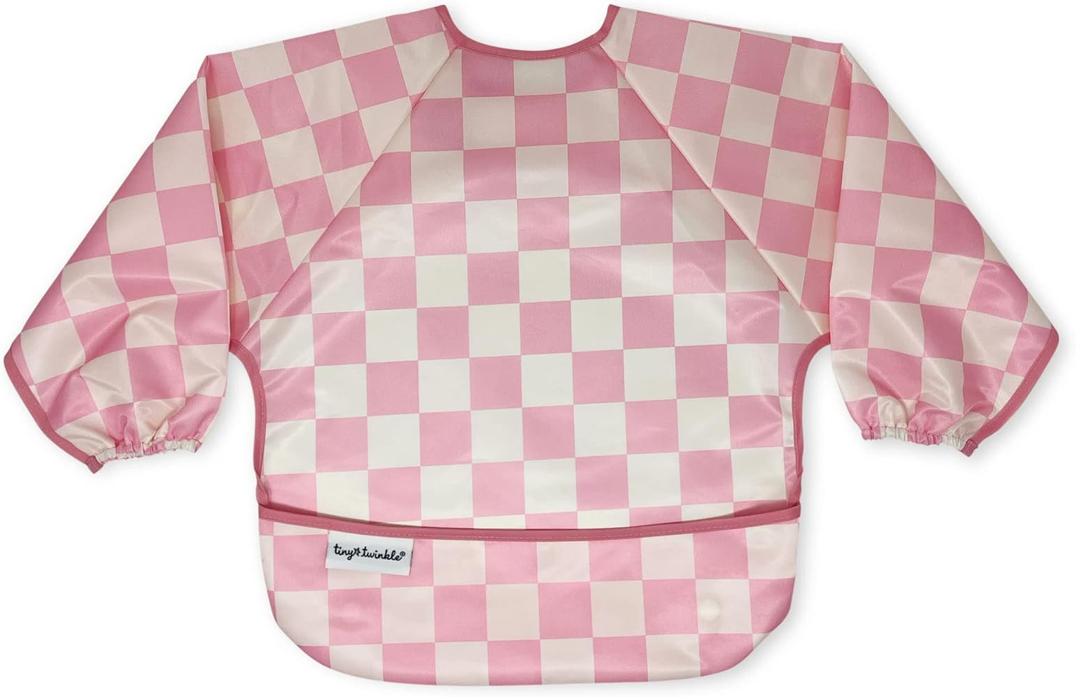 Tiny Twinkle Mess Proof Baby Bib, Cute Long Sleeve Bib Outfit, Waterproof Bibs for Toddlers, Mach... | Amazon (US)