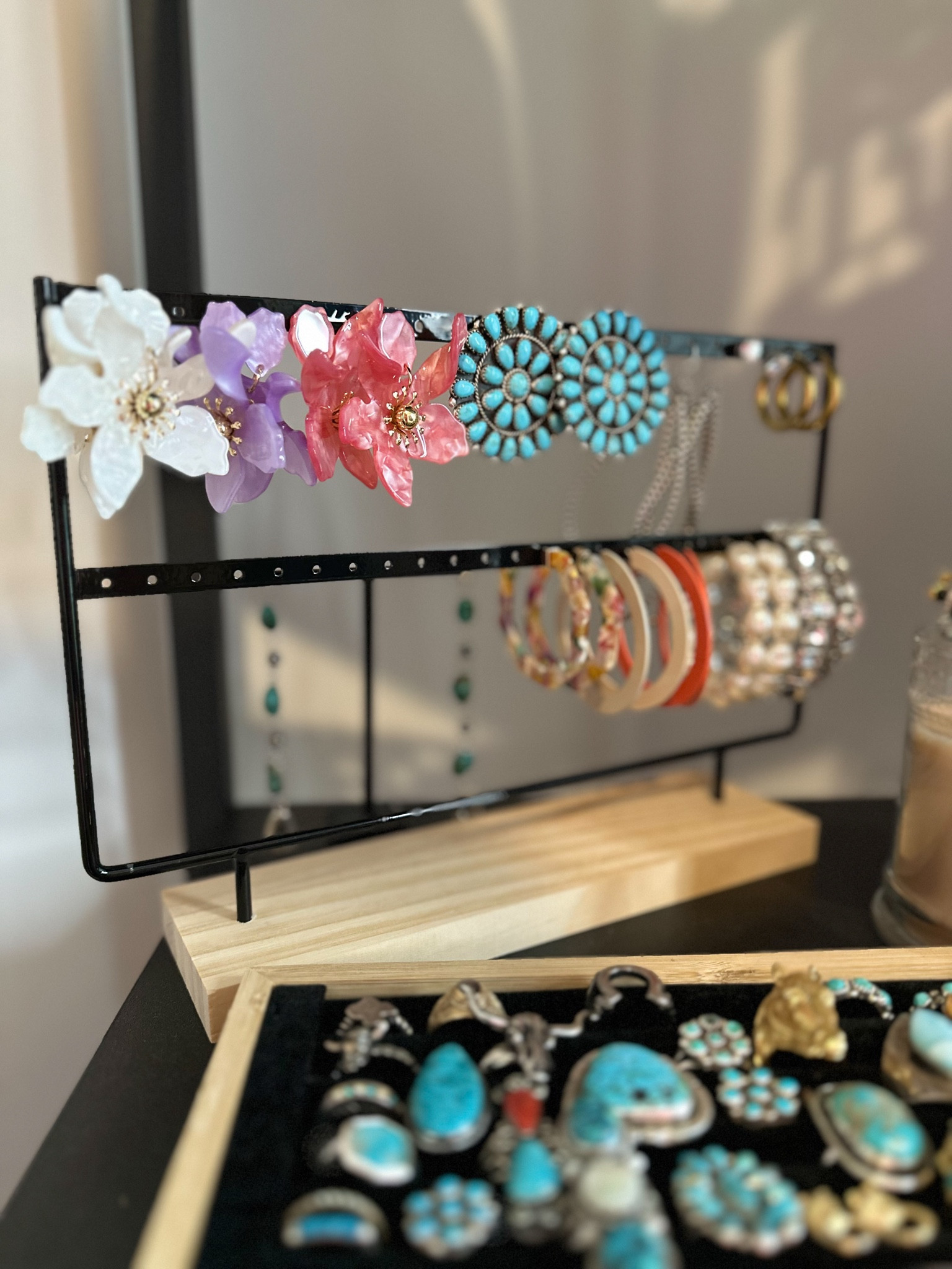 How I organize my closet and my earrings and my rings from Amazon

#LTKFamily #LTKHome #LTKFindsUnder50