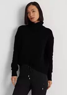 Wool Blend Turtleneck Sweater | Belk